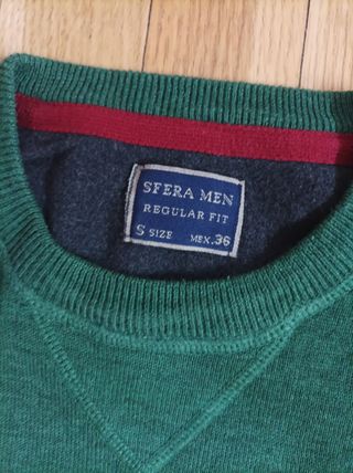 Jersey Sfera Men rayas verdes - Talla S