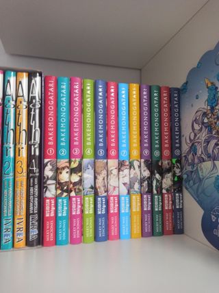 Manga Bakemonogatari 12 tomos