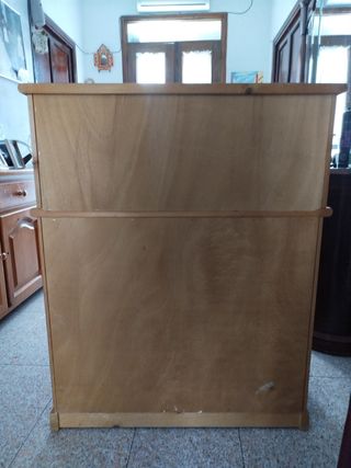 Escritorio de madera