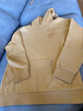 Sudadera amarilla mostaza niño(11-12)