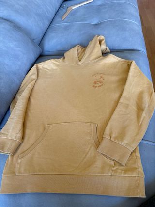 Sudadera amarilla mostaza niño(11-12)
