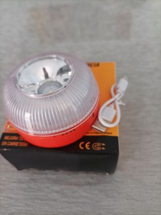 Luz de señalización recargable 