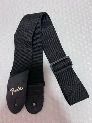 Correa guitarra Fender negra