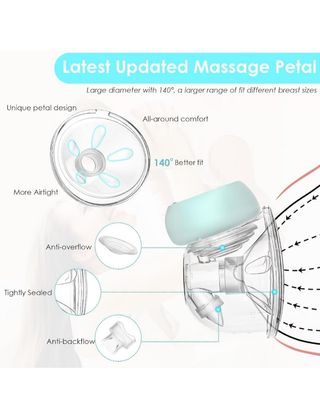 Sacaleches eléctrico doble, manos libres