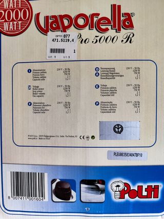 Vaporeta Plancha de Vapor