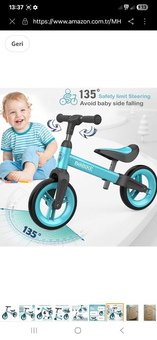 Bicicleta Equilibrio Niño - 25kg