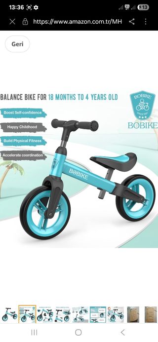 Bicicleta Equilibrio Niño - 25kg