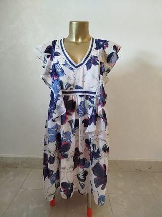 Vestito floreale estivo tg L
