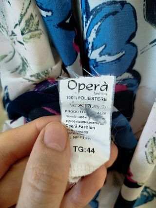 Vestito floreale estivo tg L