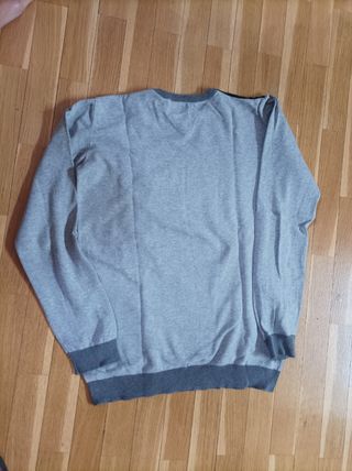 Jersey Hombre Gris-Negro