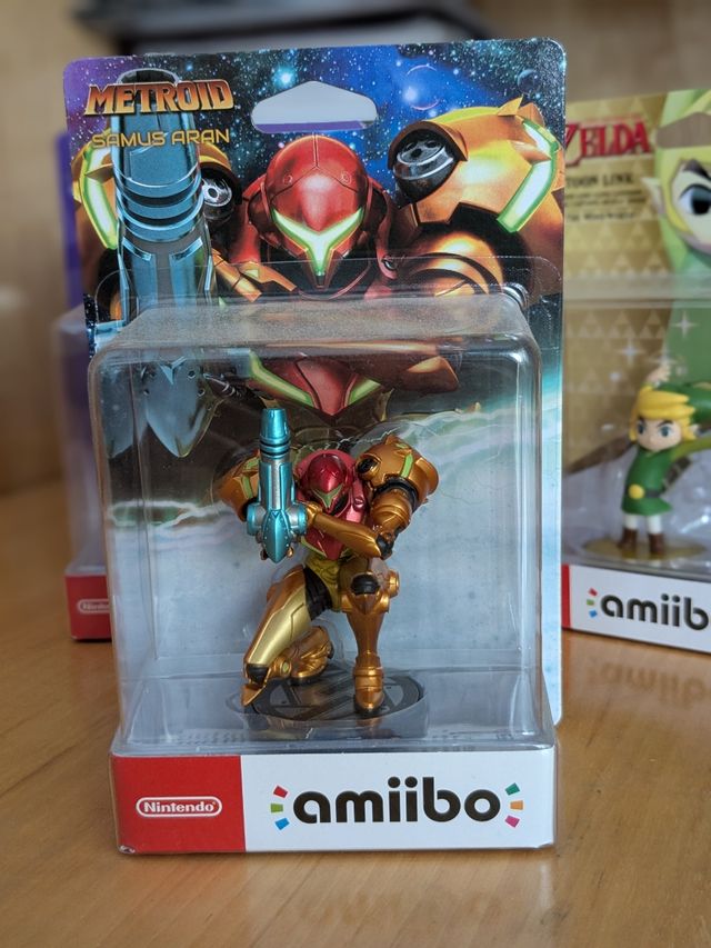 3 Amiibo: Toon Link, Samus, Mewtwo