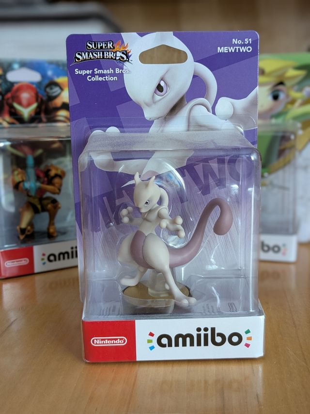 3 Amiibo: Toon Link, Samus, Mewtwo