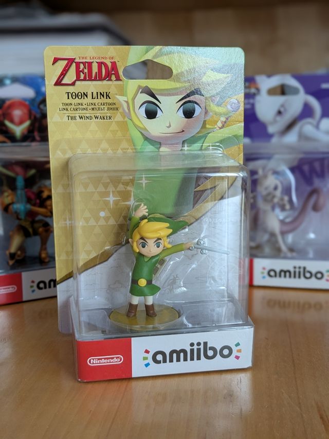 3 Amiibo: Toon Link, Samus, Mewtwo