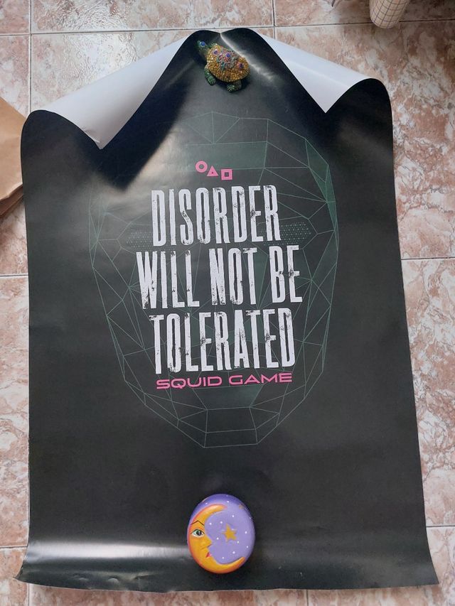 Póster El juego del calamar