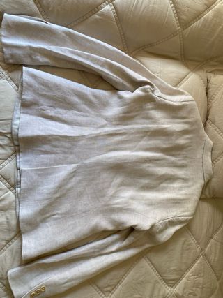 Blazer Massimo Dutti beigese chica