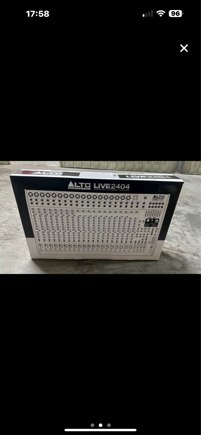 Mesa Alto Live 2404 - 24 canales