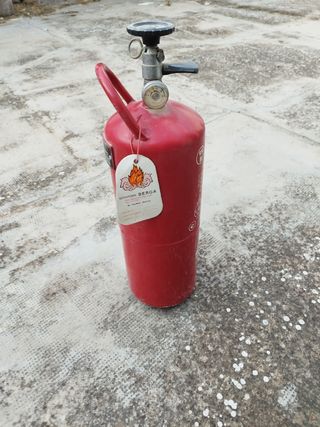Extintor antiguo Berga