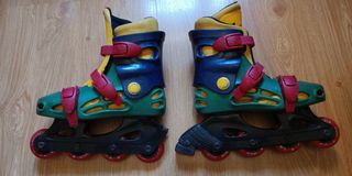 Patines infantiles multicolor