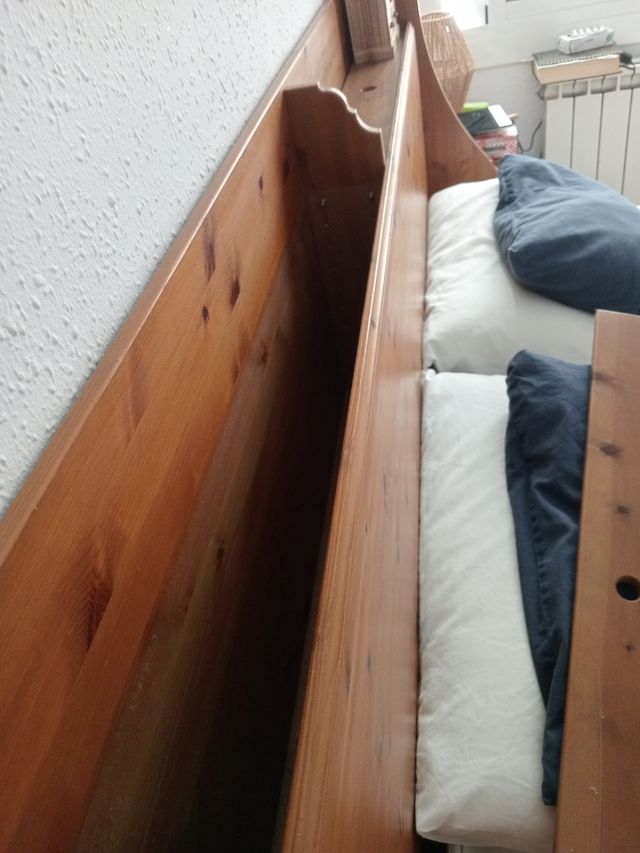 Cama madera maciza Ikea