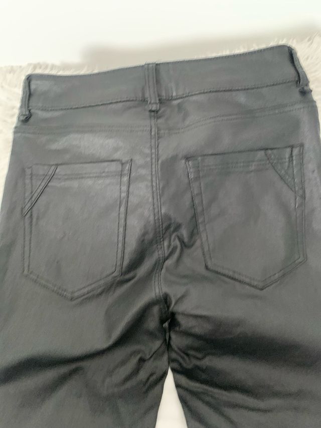 Pantalones pitillo negros - Bershka Talla 34