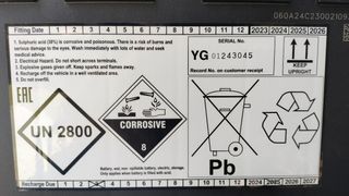 Batería Coche Techenergy 60Ah AGM Seminueva