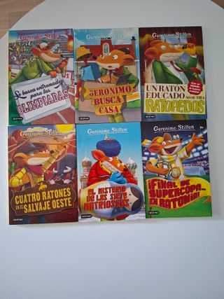 Libros Gerónimo Stilton 
