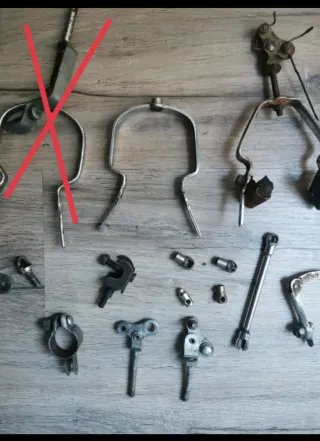 Puentes de freno varilla