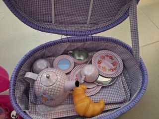 Juguetes Niñas: Kit peluquería + juego té