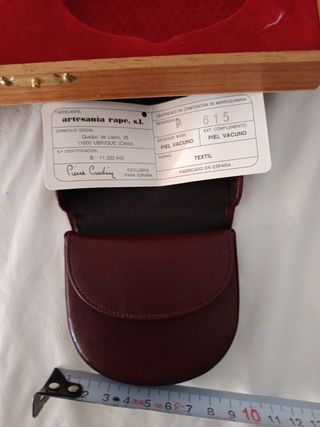 Pierre Cardin - Juego de Piel Marrón