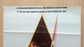 Cartel original La Naranja Mecánica (Kubrick 1971)