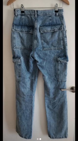 Pantalones vaqueros cargo Zara