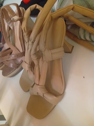 Lote Sandalias tacón 38