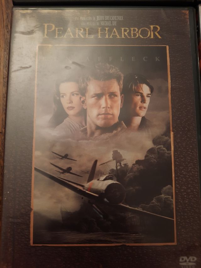 4 DVDs: Gladiator, Crank, Pearl Harbor, El Patriot