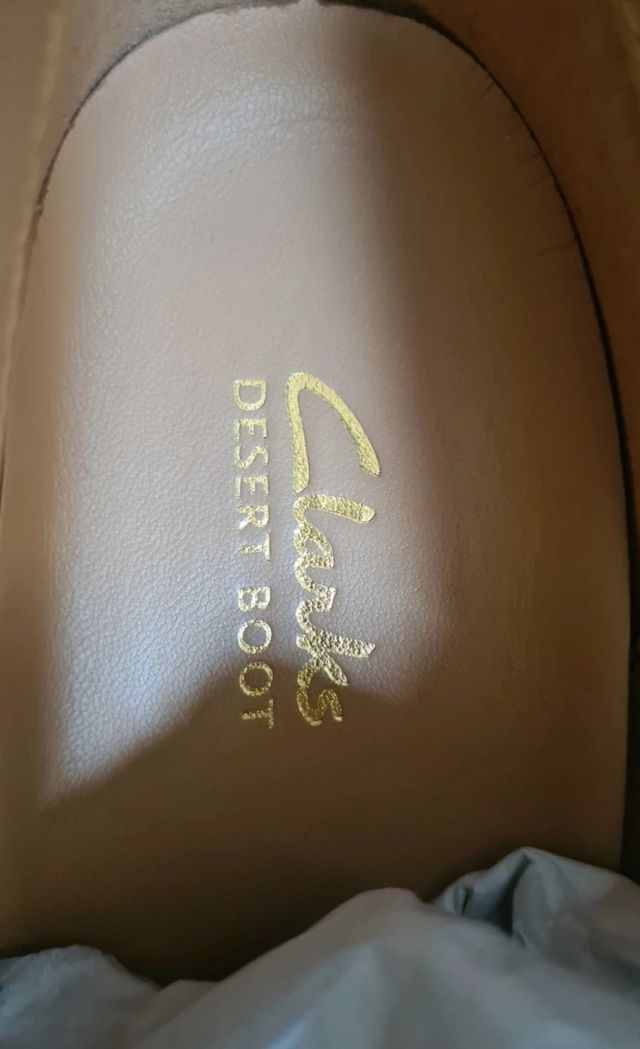 Clarks Desert Boots bianche