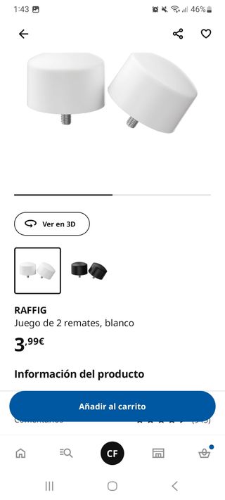Cortinas ROSENMANDEL + Barra RACKA Ikea
