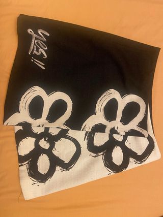 Falda Desigual - Negra y Blanca
