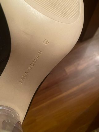 Botines Zara negros tacón alto. ¡Últimos días!