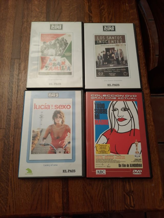 4 DVDs cine español: ¡Comedia y drama!