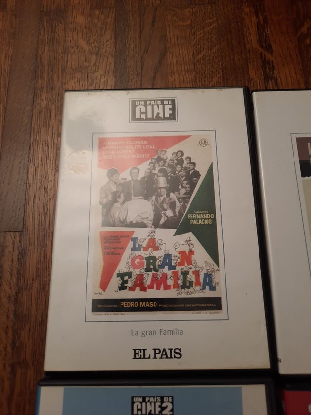 4 DVDs cine español: ¡Comedia y drama!