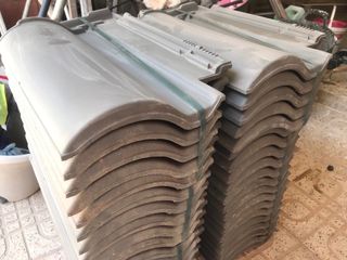 Tejas ceramica mixta grises 