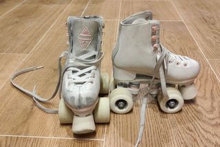 Patines Oxelo para patinaje artistico, talla 30