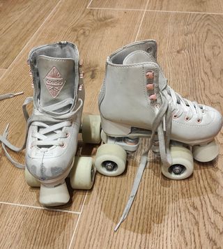 Patines Oxelo para patinaje artistico, talla 30