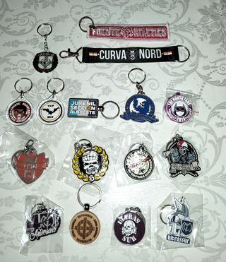 Llaveros grupos ultras de España