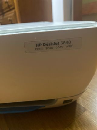 Impresora HP DeskJet 3630 blanca