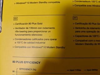 Corsair 80 Plus Gold RM750 - Fuente alimentación
