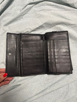 Cartera negra Purificación García