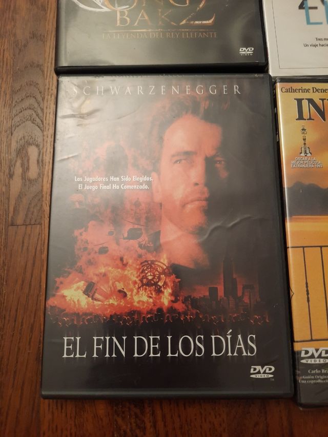 6 DVDs: Acción, Drama, Cine Internacional