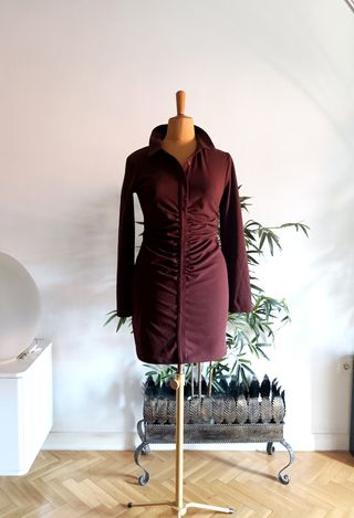 Vestido Zara marrón - Talla M