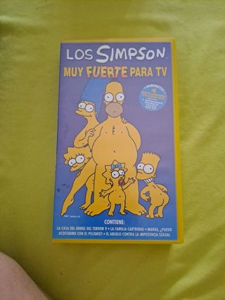 VHS Los Simpson: 4 películas