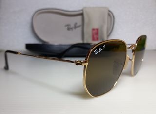 Ray-Ban RB 3548 gafas polarizadas doradas